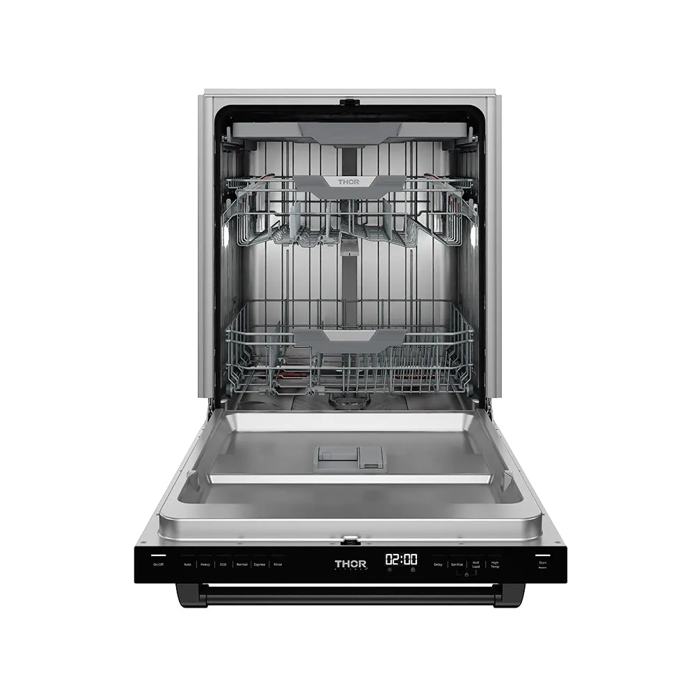 Thor Gordon Ramsay DW24X8BA lave-vaisselle 24 pouces blanc noir