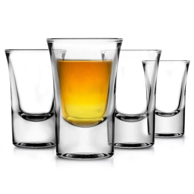 Nutrichef lot 4 verres à shot transparent 30 ml