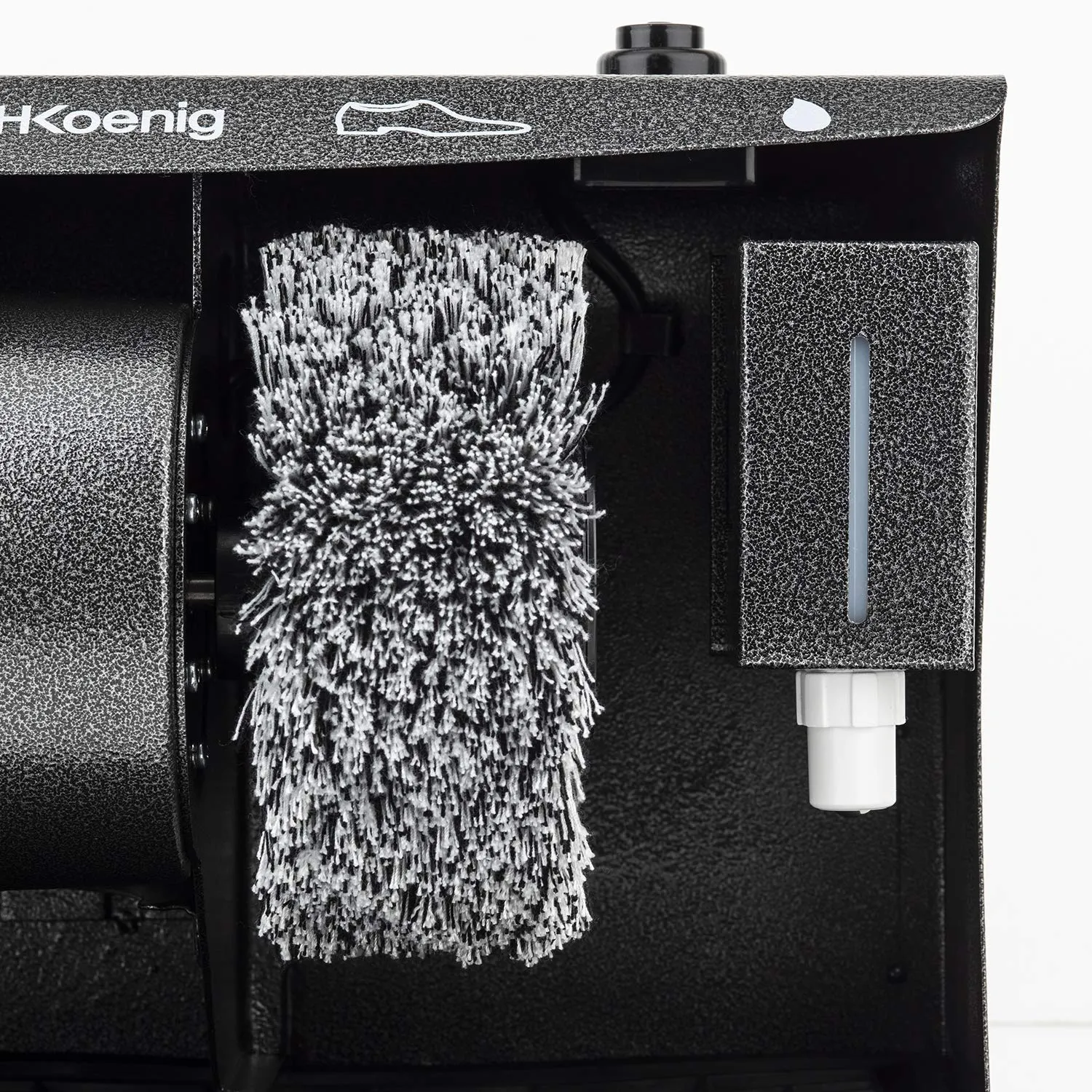 H.Koenig U600 cireuse chaussures électrique 120W 3 brosses