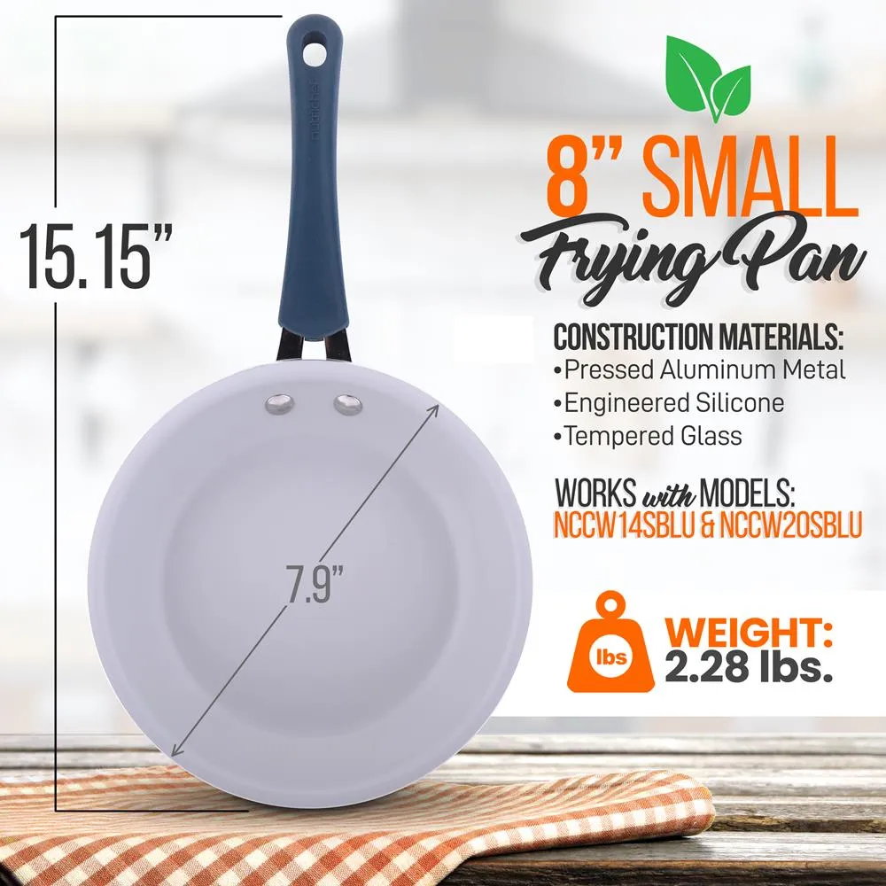 Nutrichef Poêle à Frire Antiadhésive 20 cm Induction