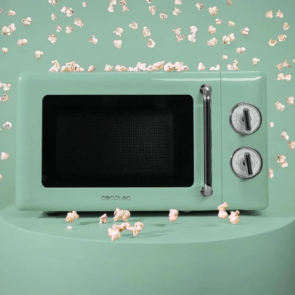 Cecotec ProClean 3010 micro-ondes 20L rétro vert