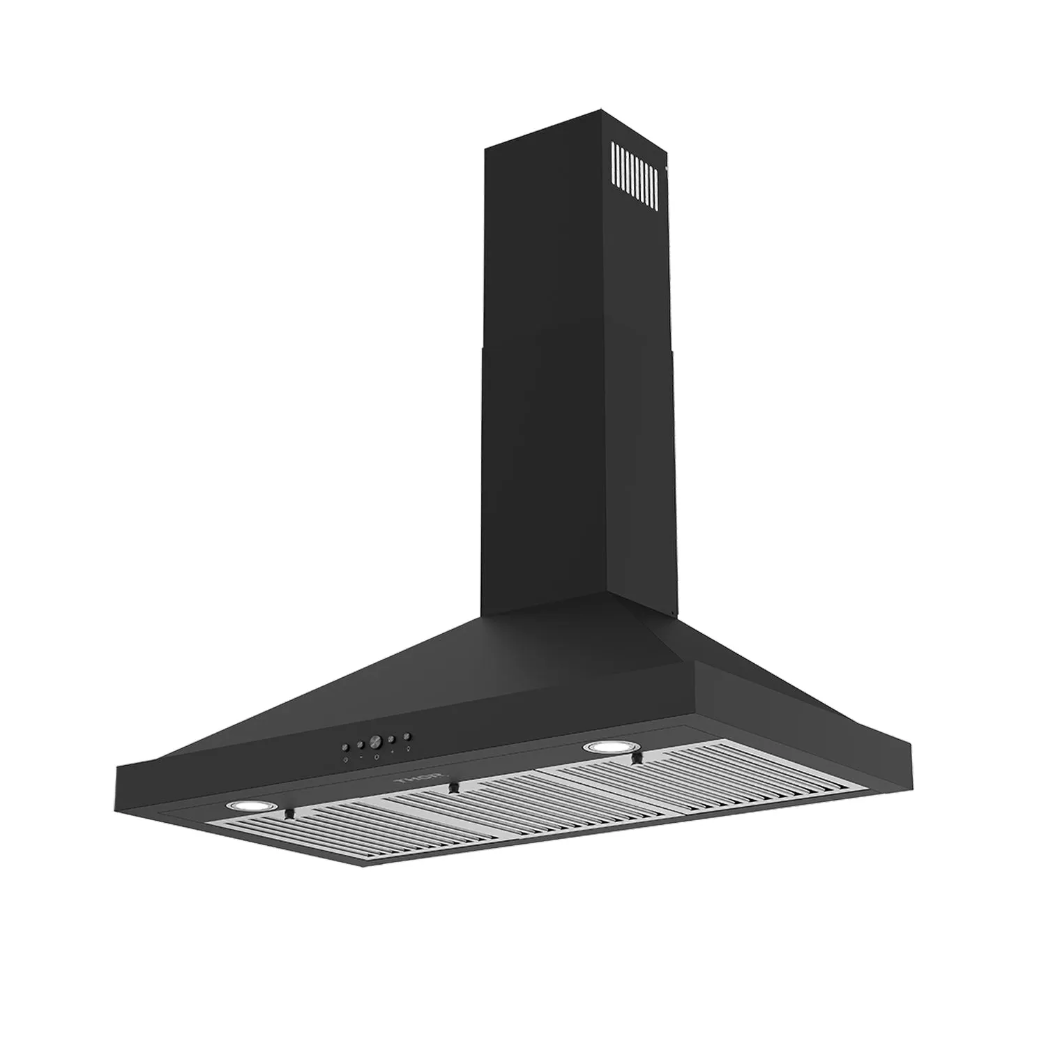 Thor Kitchen hotte cheminée murale 36 pouces noire 350 CFM