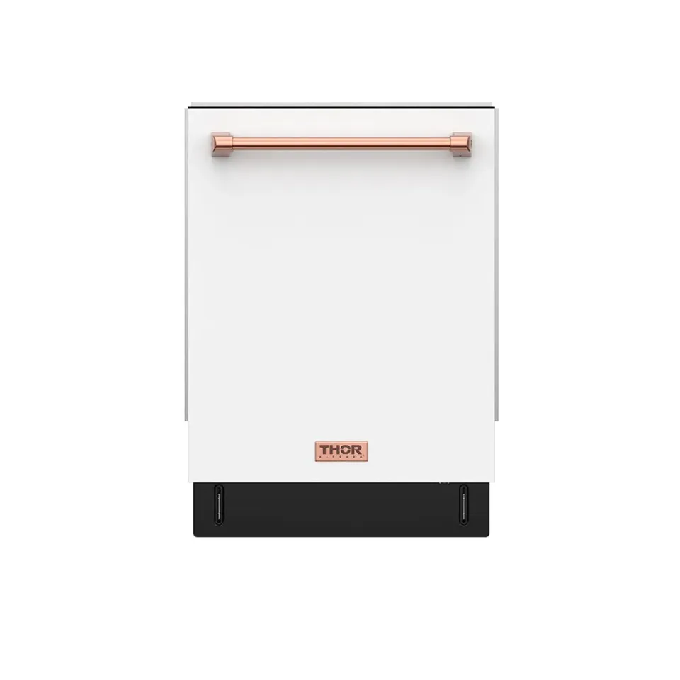 Thor Gordon Ramsay DW24X8BA lave-vaisselle 24 pouces blanc or rose