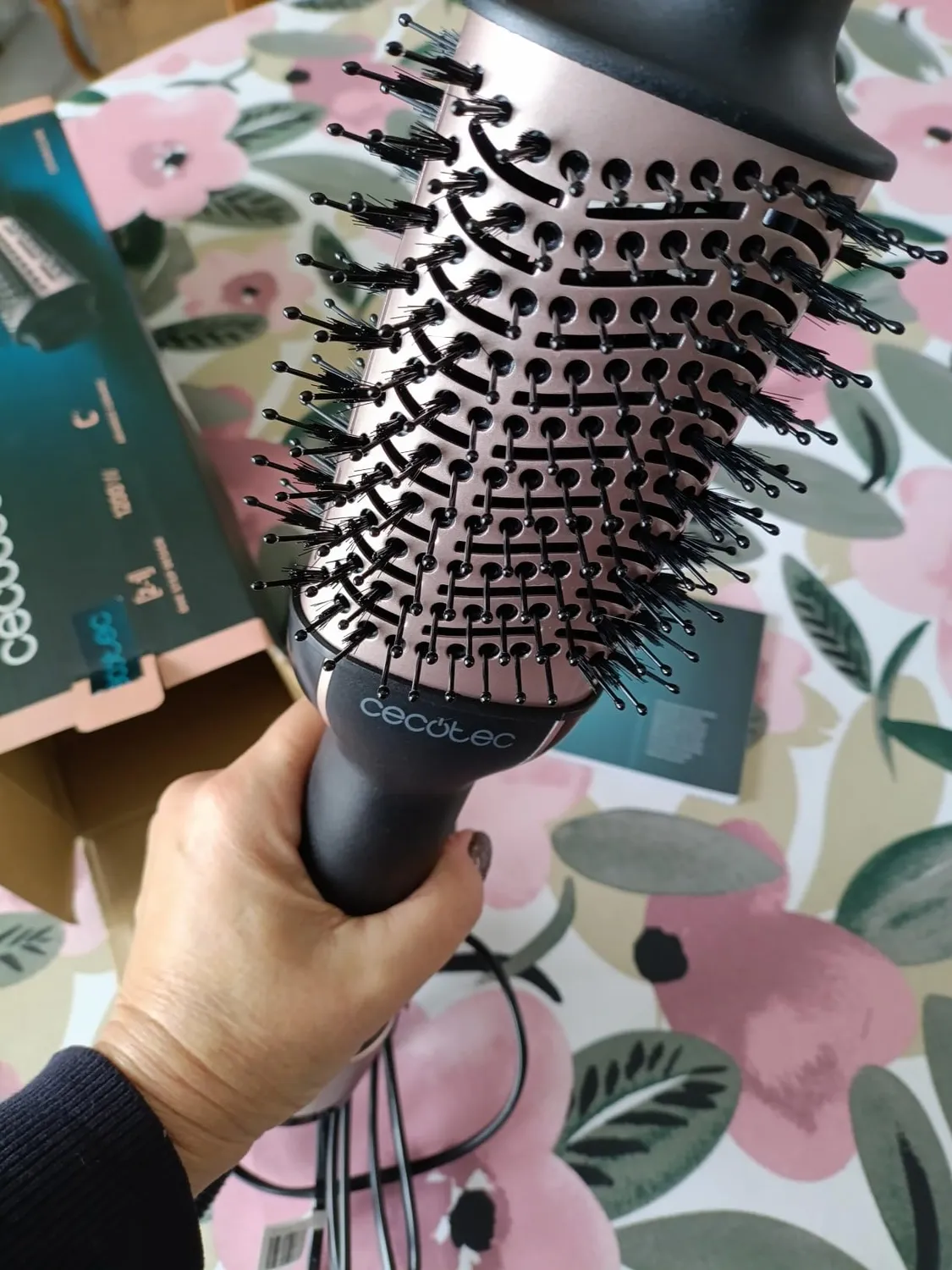 Cecotec Bamba CeramicCare brosse à air blanche 1200W