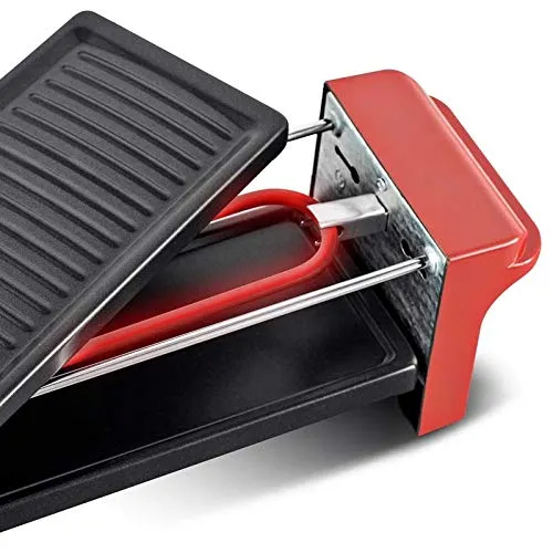 Kitchencook RC Rigi raclette grill 2 personnes rouge