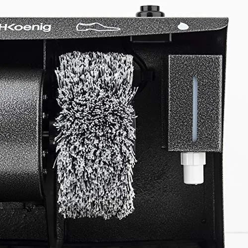 H.Koenig U600 cireuse chaussures électrique 120W 3 brosses