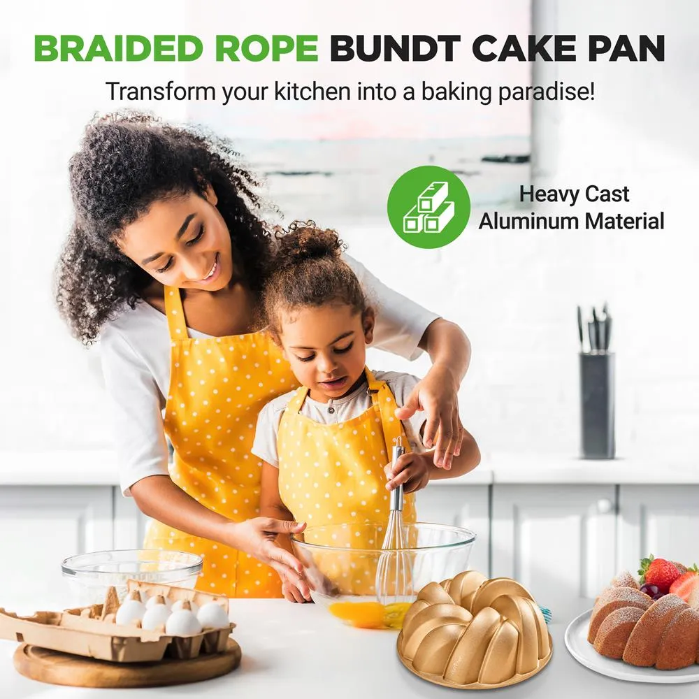 Nutrichef NCBUTP18 moule bundt aluminium cannelé