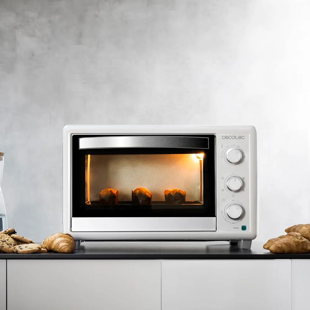Cecotec Bake&Toast 3090 mini-four 30L blanc 5 fonctions