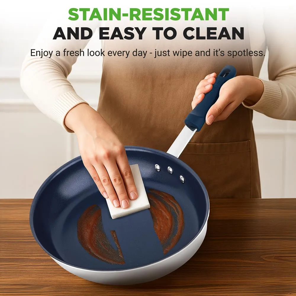 Nutrichef NCFRYP12 poêle 30 cm céramique antiadhésive
