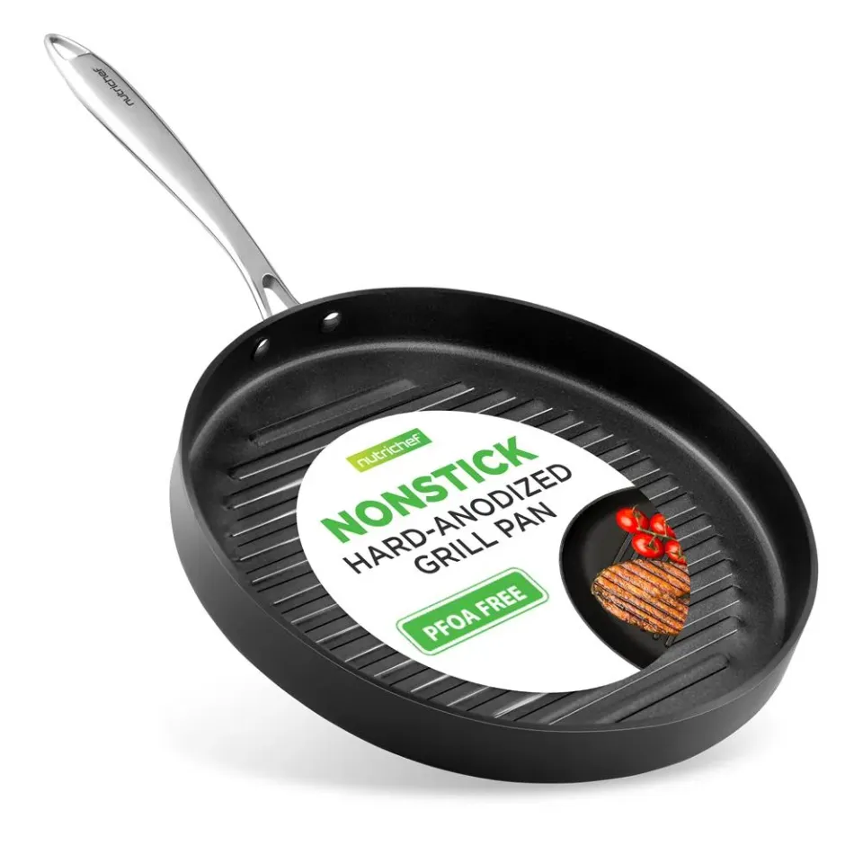 Nutrichef NCGPRD72 grill 30 cm antiadhésif 5 L