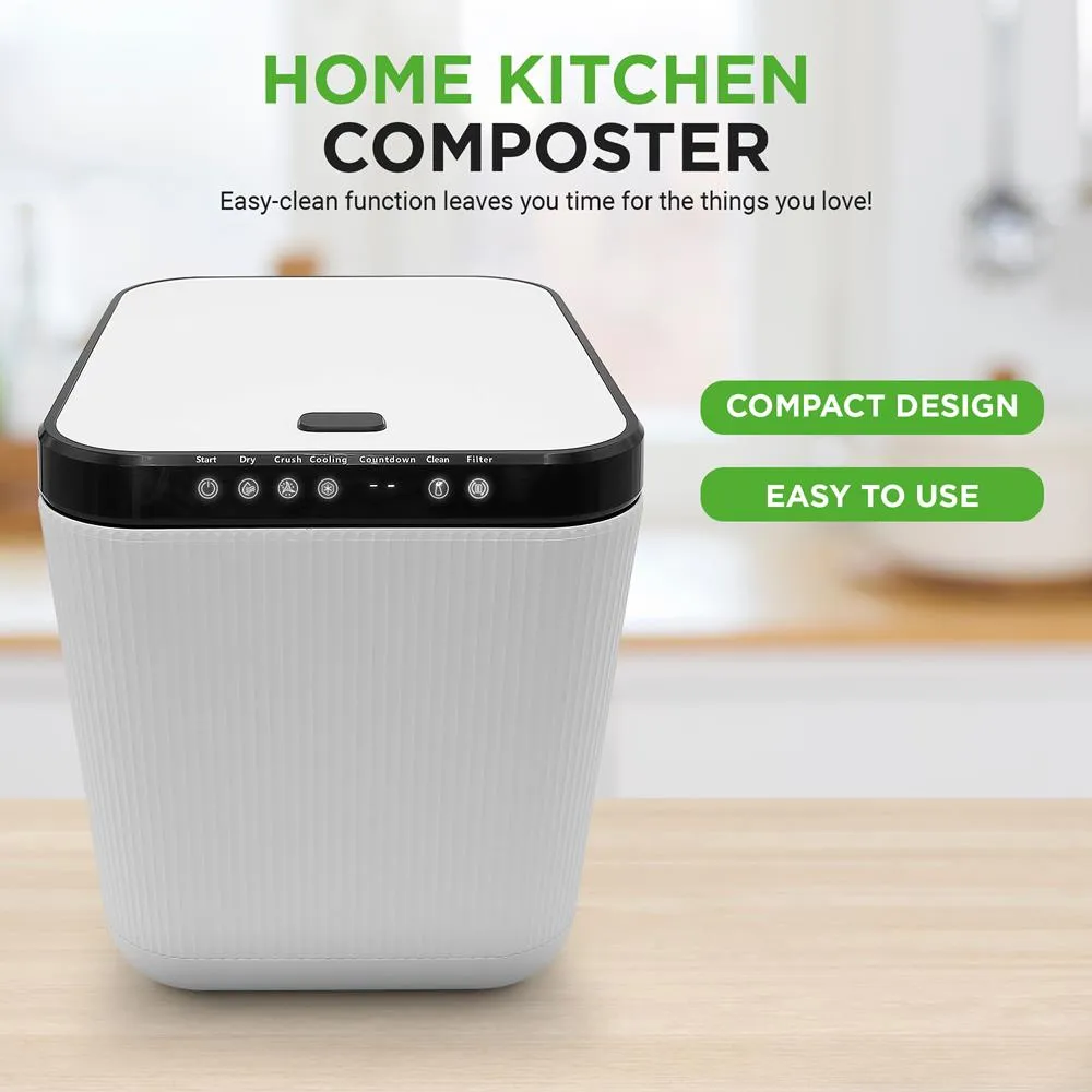 Nutrichef NCVK9112BWH composteur électrique 3L blanc