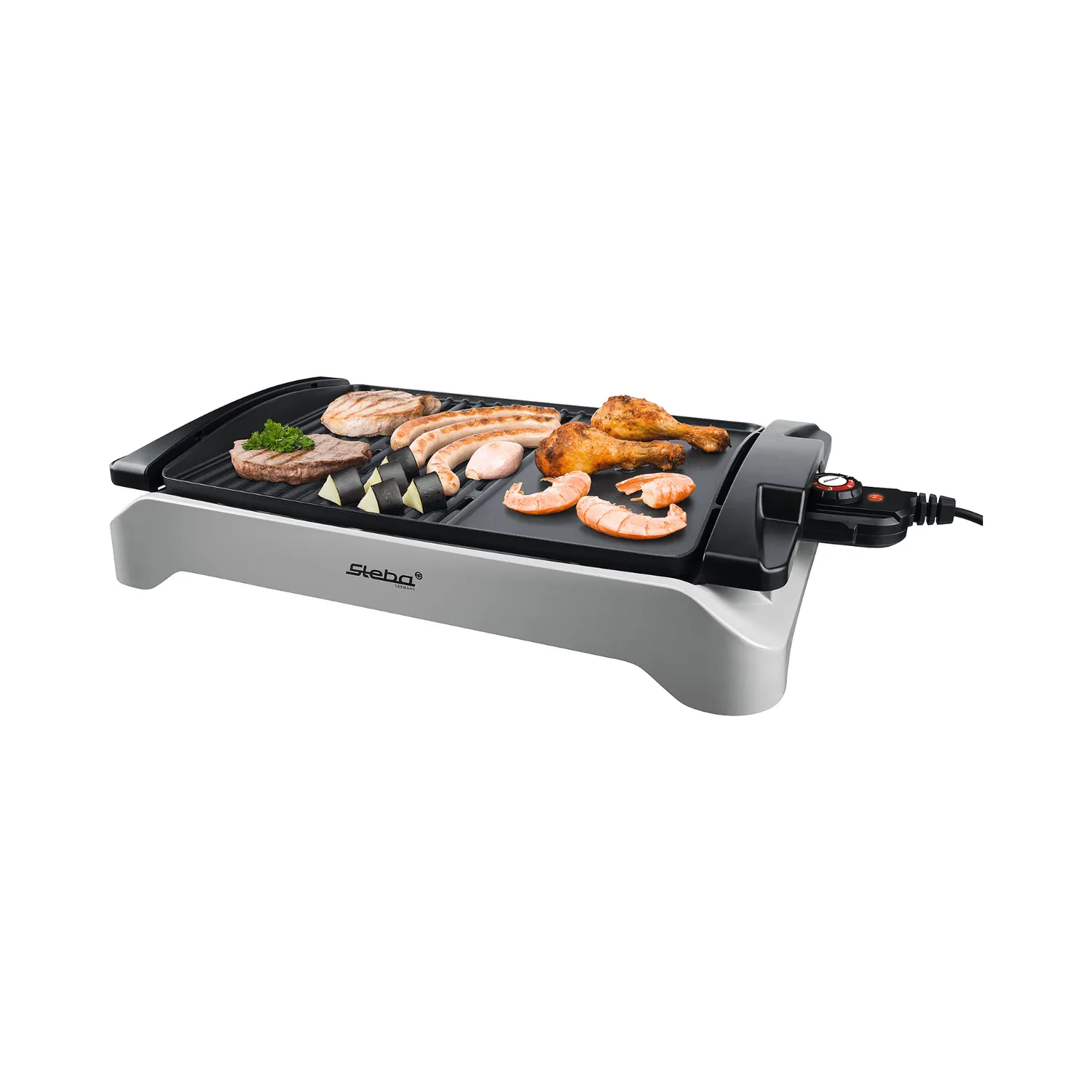 Steba VG 101 grill électrique table fonte 43 cm antiadhésif