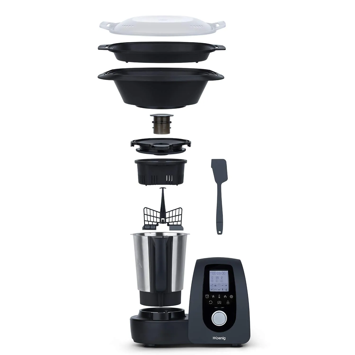 H.Koenig HK8 robot cuiseur 2L 30 fonctions vapeur