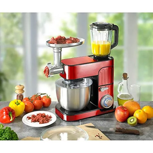 Kitchencook AntaraPro V2 robot pétrin rouge 1300 W 5,5 L