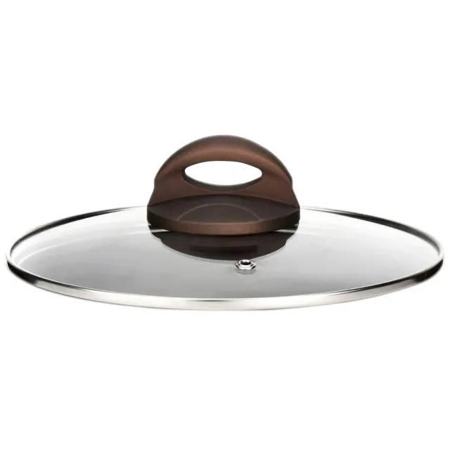 Nutrichef Couvercle 18 cm verre trempé compatible NCCW12BRW