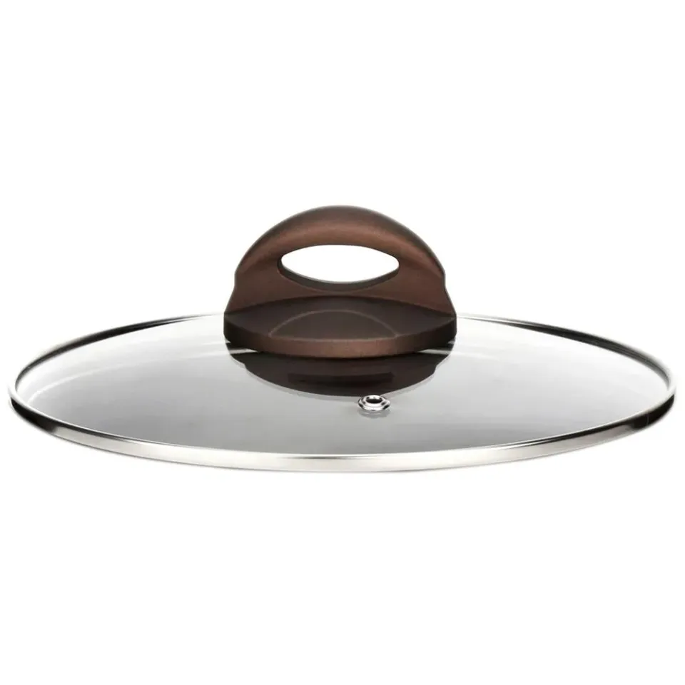 Nutrichef Couvercle 18 cm verre trempé compatible NCCW12BRW