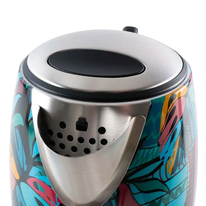 KITCHENCOOK Loro bouilloire inox 1,7 L filtre anticalcaire