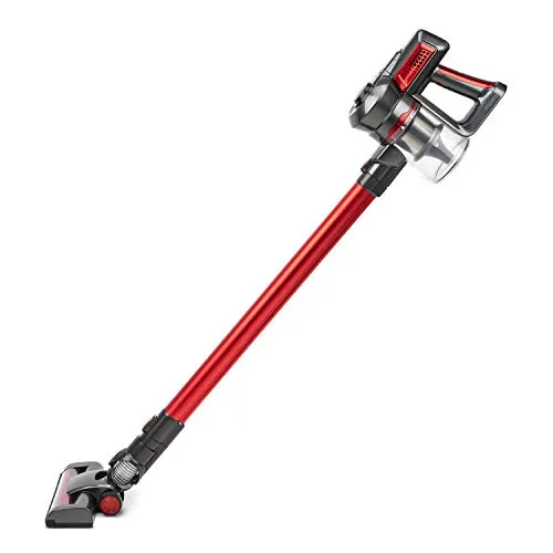 H.Koenig UP810 PowerClean+ aspirateur balai sans fil rouge