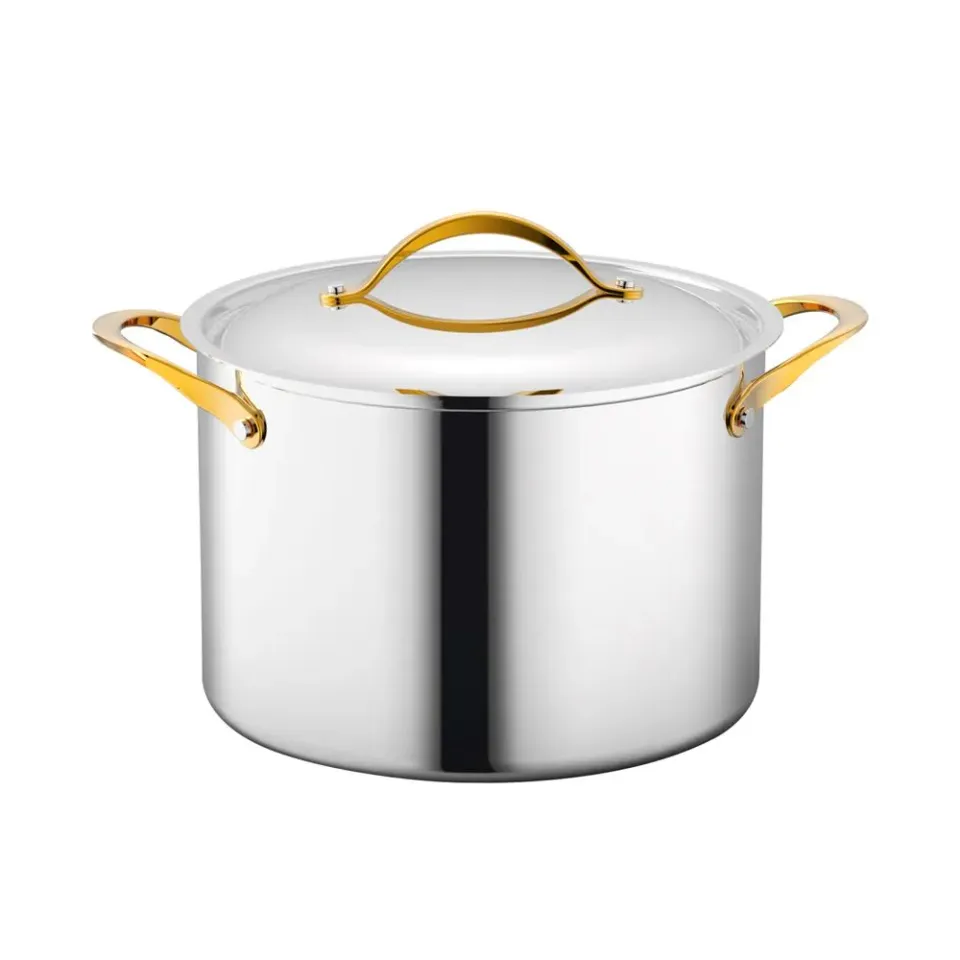 Nutrichef NCSTS16 faitout 8 QT inox avec couvercle