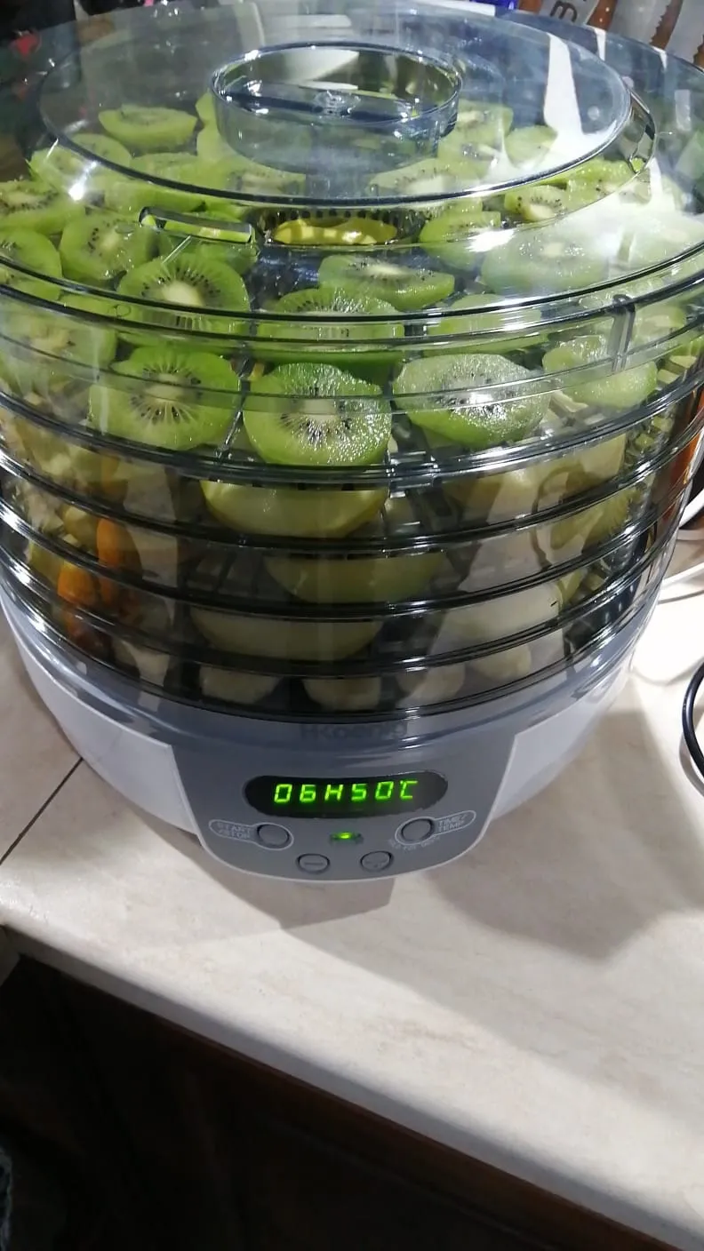 H.Koenig DSY700 déshydrateur alimentaire 5 plateaux blanc