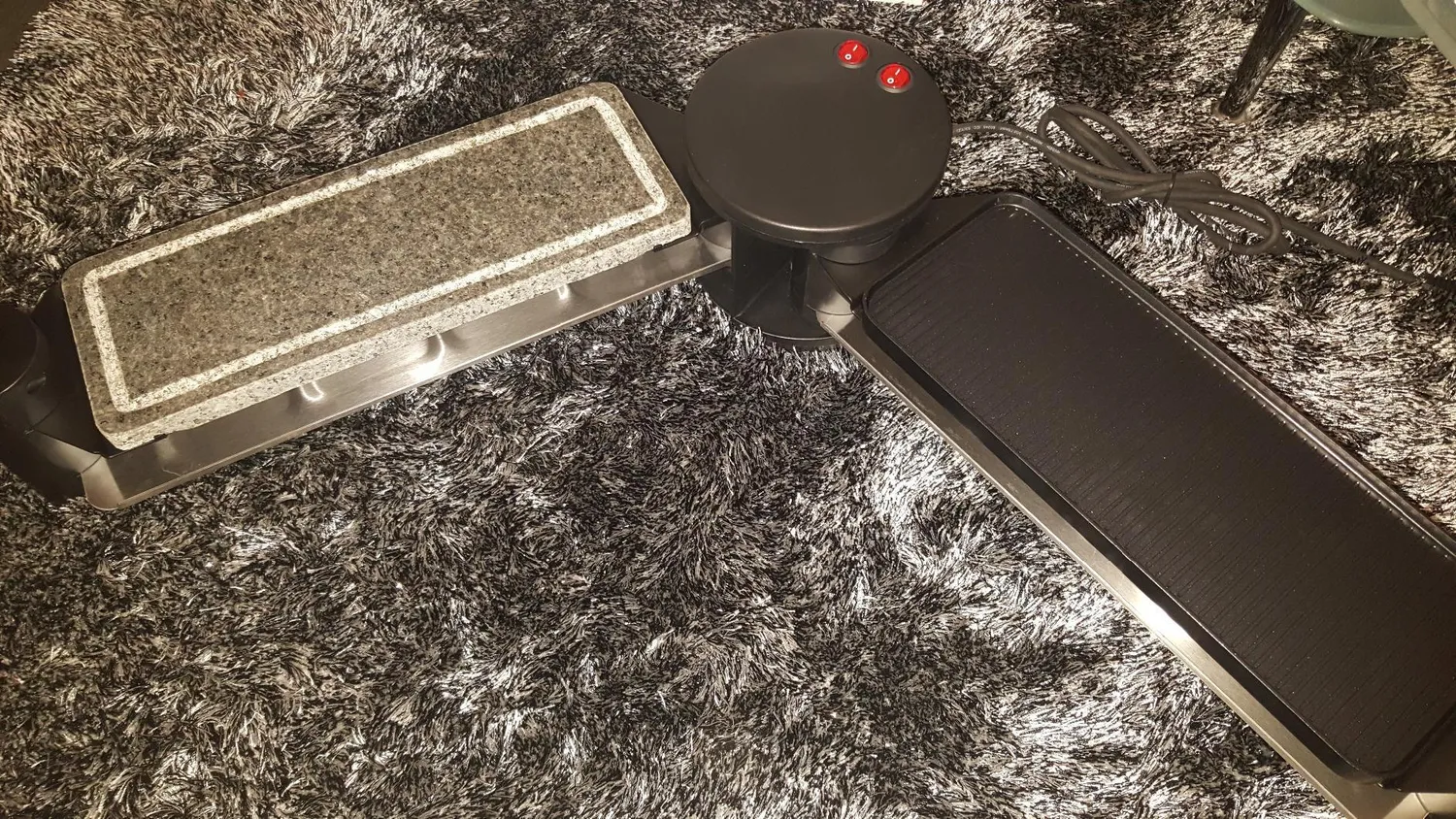 H.Koenig RP360 appareil à raclette 8 personnes rotatif