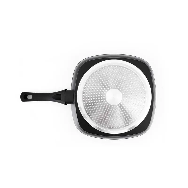 KITCHENCOOK Bohème grill alu forgé 28 cm antiadhésif
