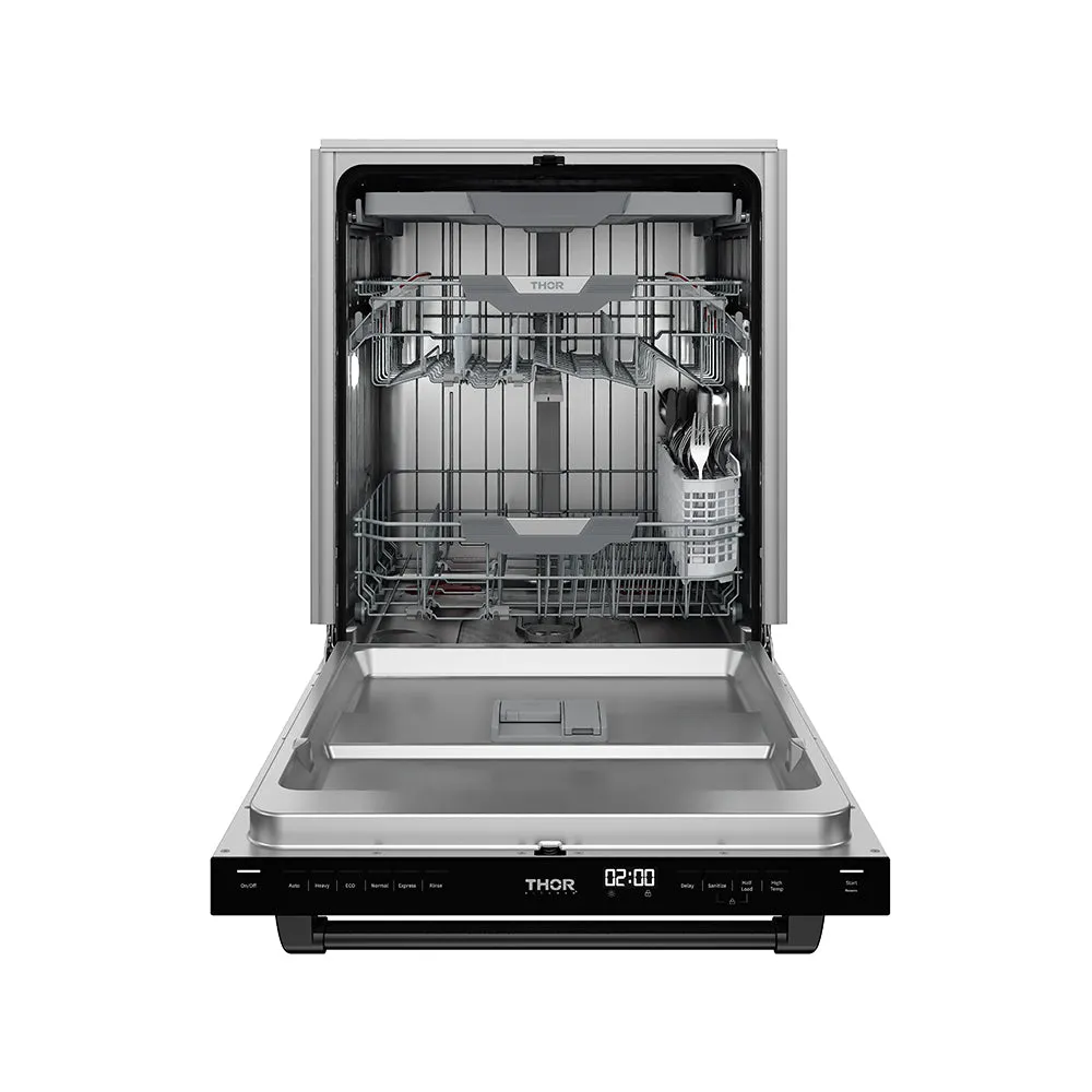 Thor Gordon Ramsay DW24X8BA lave-vaisselle 24 pouces blanc noir