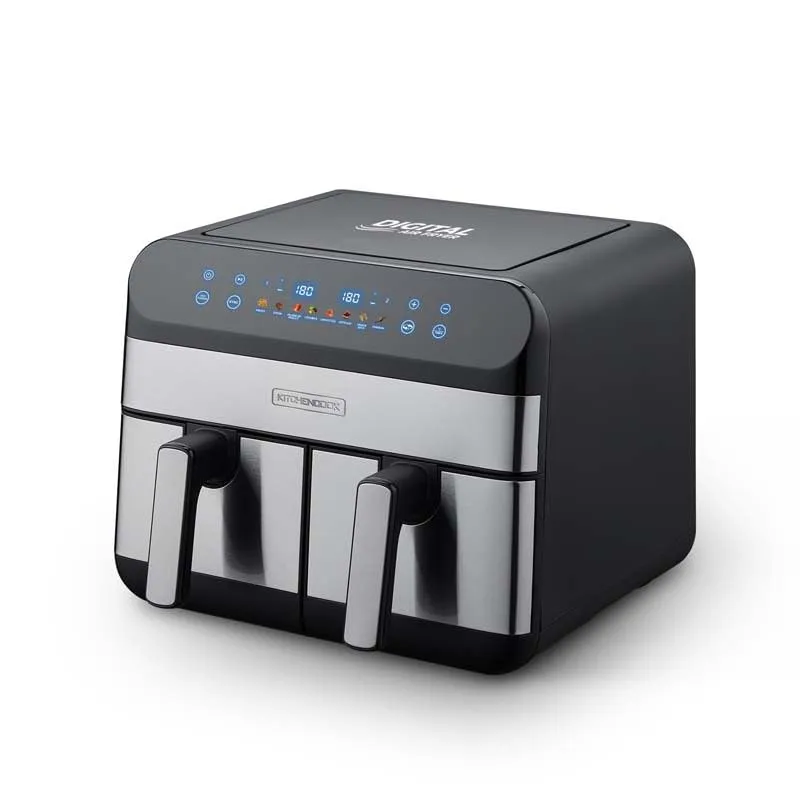 Kitchencook Airflow 9 friteuse sans huile double cuve 9 L
