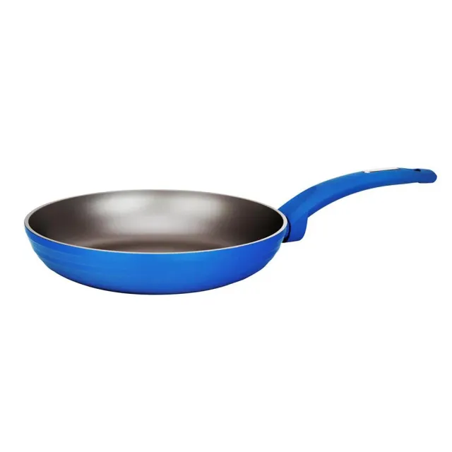 Nutrichef NCCW12 poêle 24 cm bleue antiadhésive induction