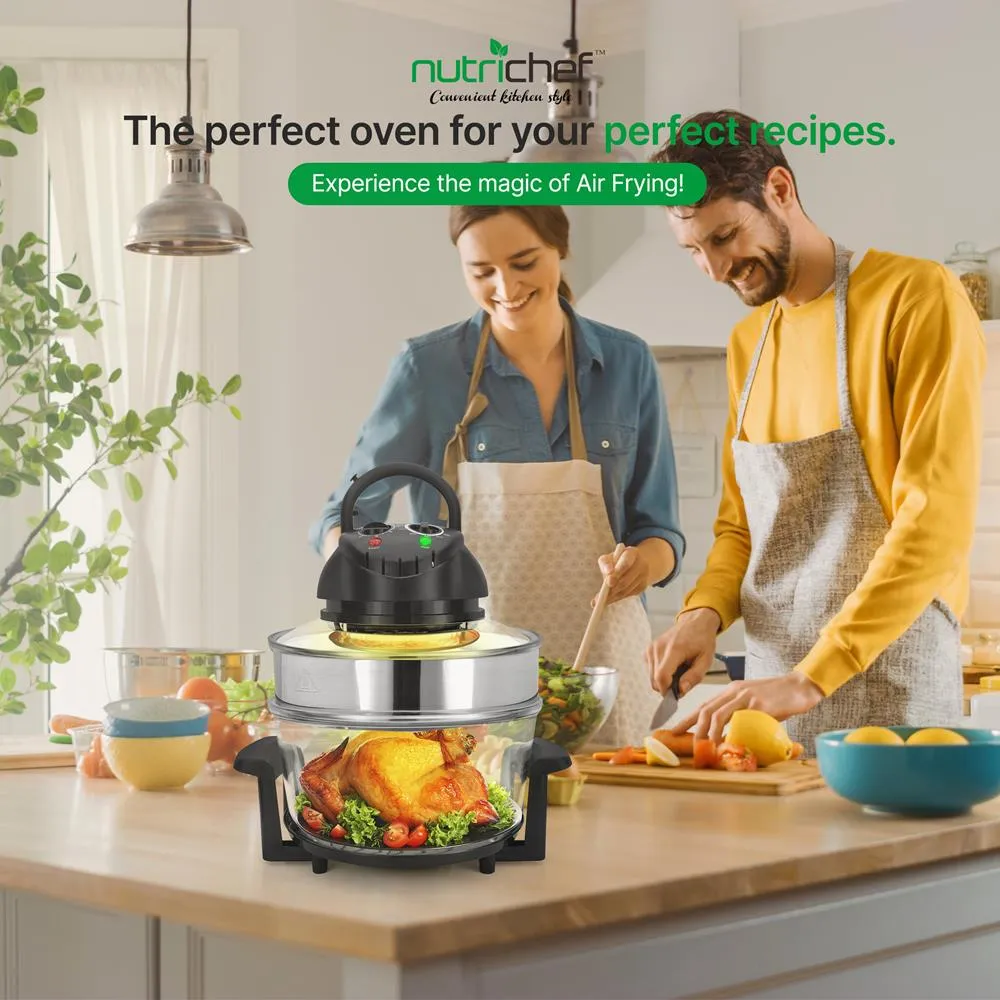 Nutrichef PKCOV45 four à convection 18 QT 1200W