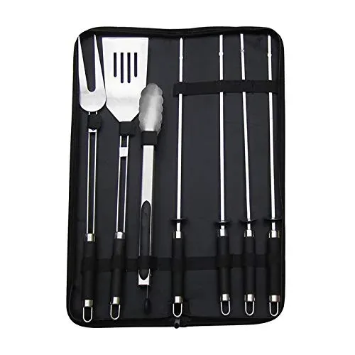 Kitchencook SBQ7 kit barbecue 7 accessoires inox