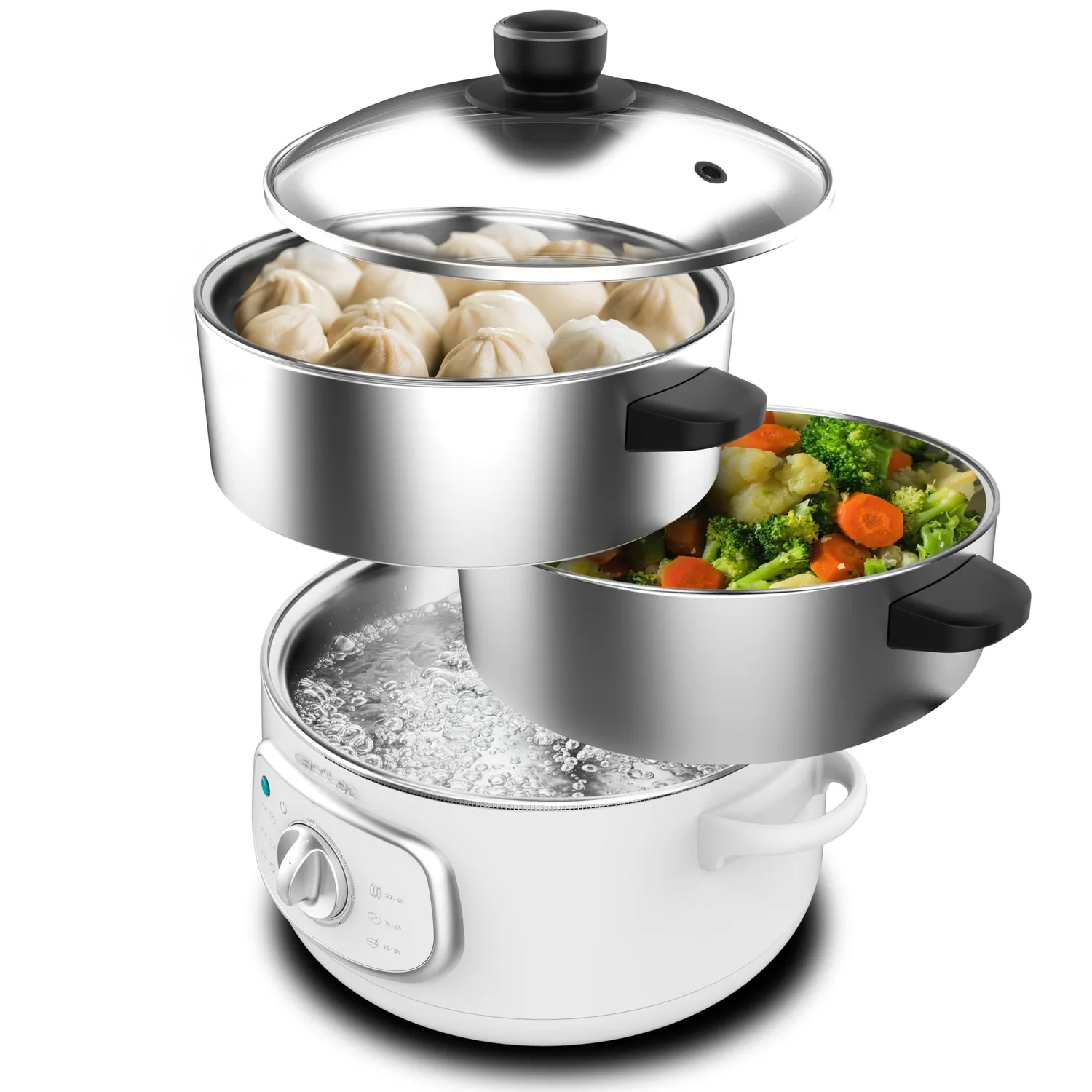 Cecotec Vapovita 3000 Inox cuiseur vapeur 9 L inox