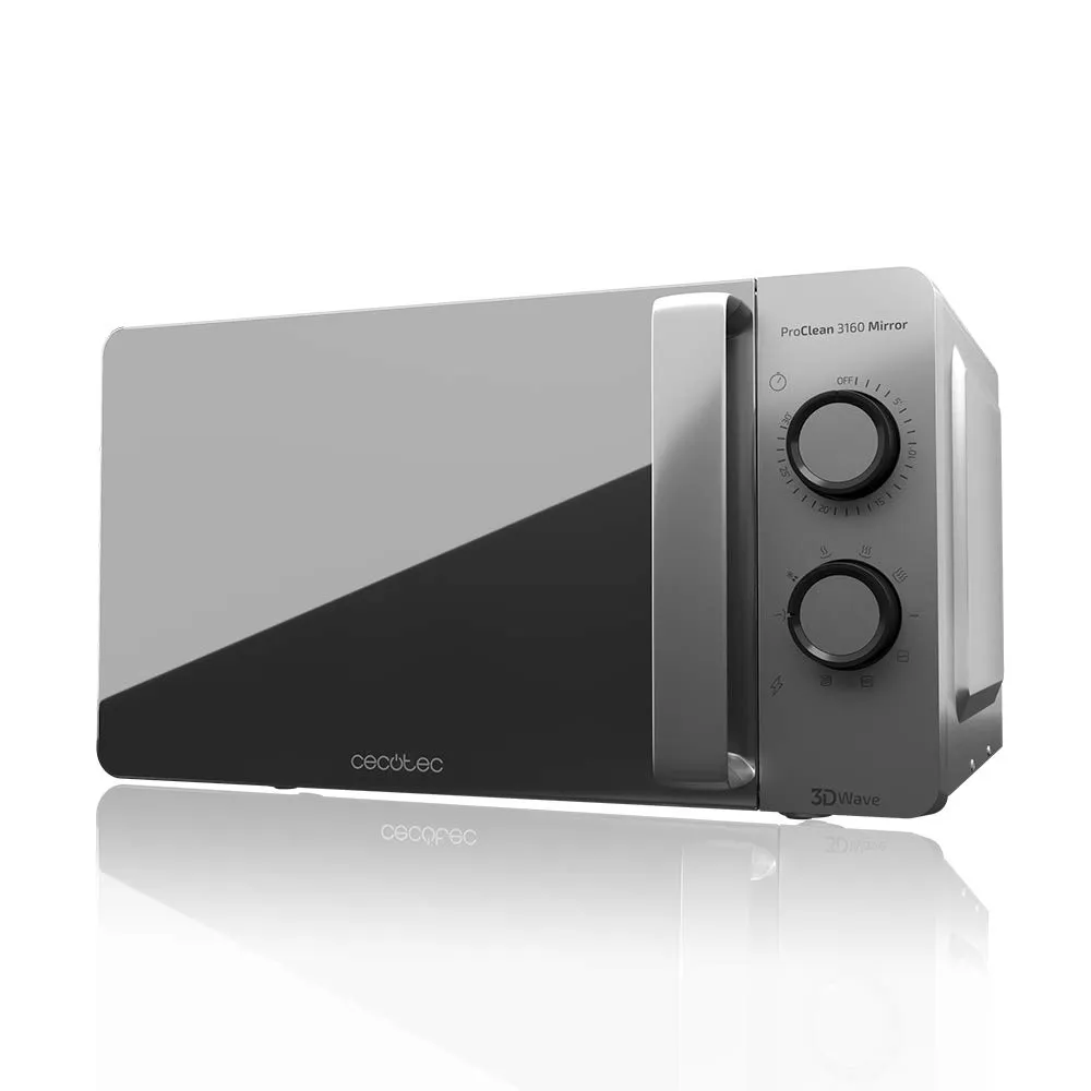 Cecotec ProClean 3060 micro-ondes 20L miroir argenté