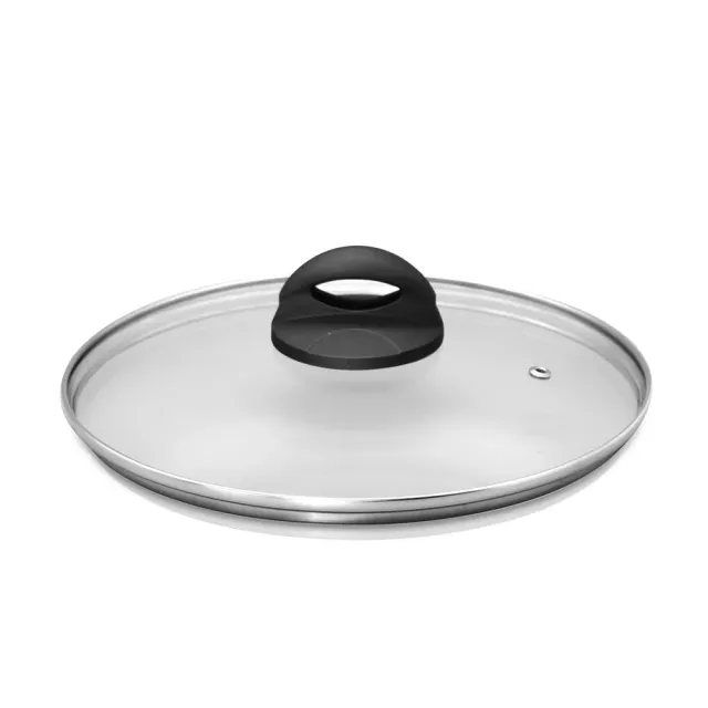 Nutrichef couvercle verre 24 cm faitout cocotte