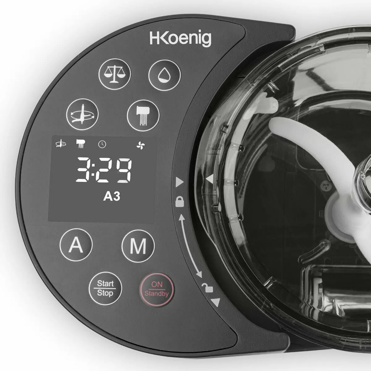 H.Koenig HOMY90 machine à pâtes 600 g 7 moules