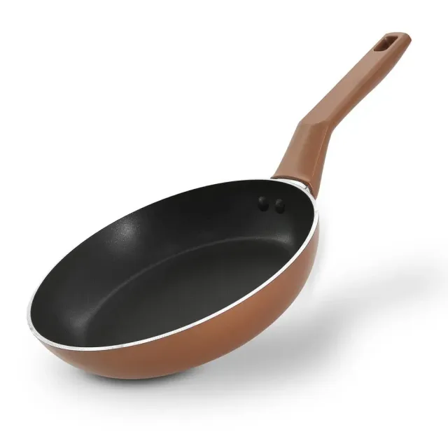 Nutrichef NCCWA13BR poêle 20 cm marron antiadhésive