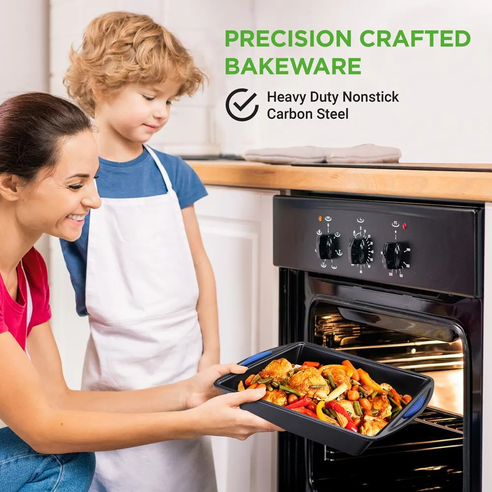 Nutrichef set moules pâtisserie antiadhésifs 10 pièces