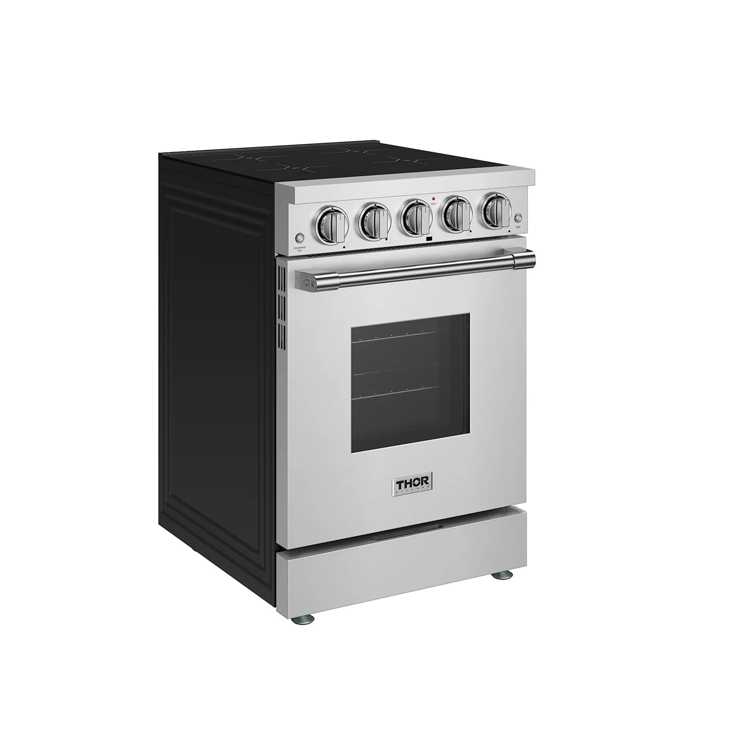 Thor S Series Professional 24 pouces cuisinière inox 4 foyers