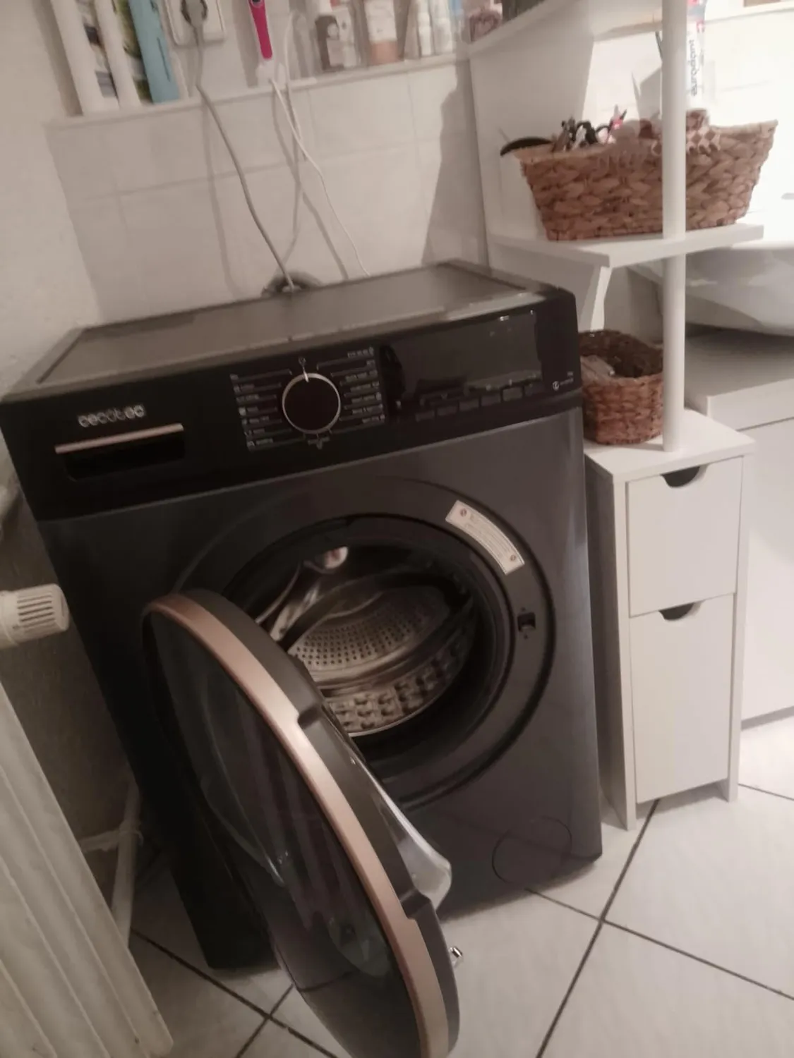 Cecotec Bolero Dresscode 7610 lave-linge 7 kg bleu vapeur