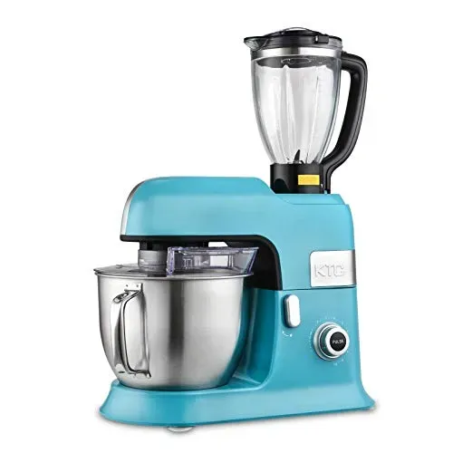 Kitchencook Expert XL Blue robot pétrin 6,5L 1300W blender verre