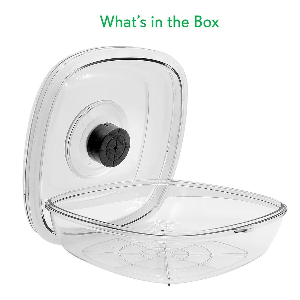 Nutrichef Boîte Sous Vide 1 L Conservation Hermétique