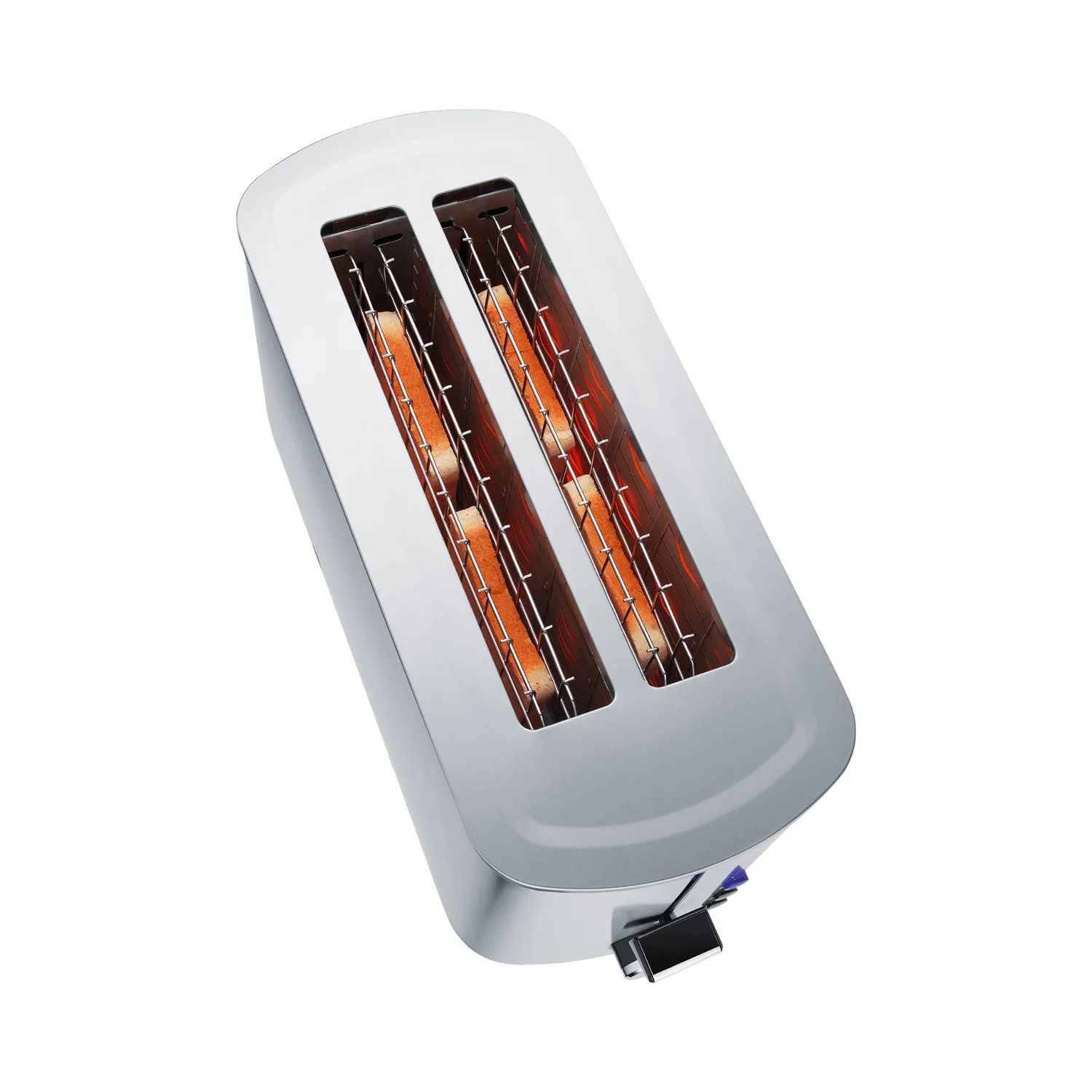 Steba TO 21 Inox grille-pain long 4 tranches