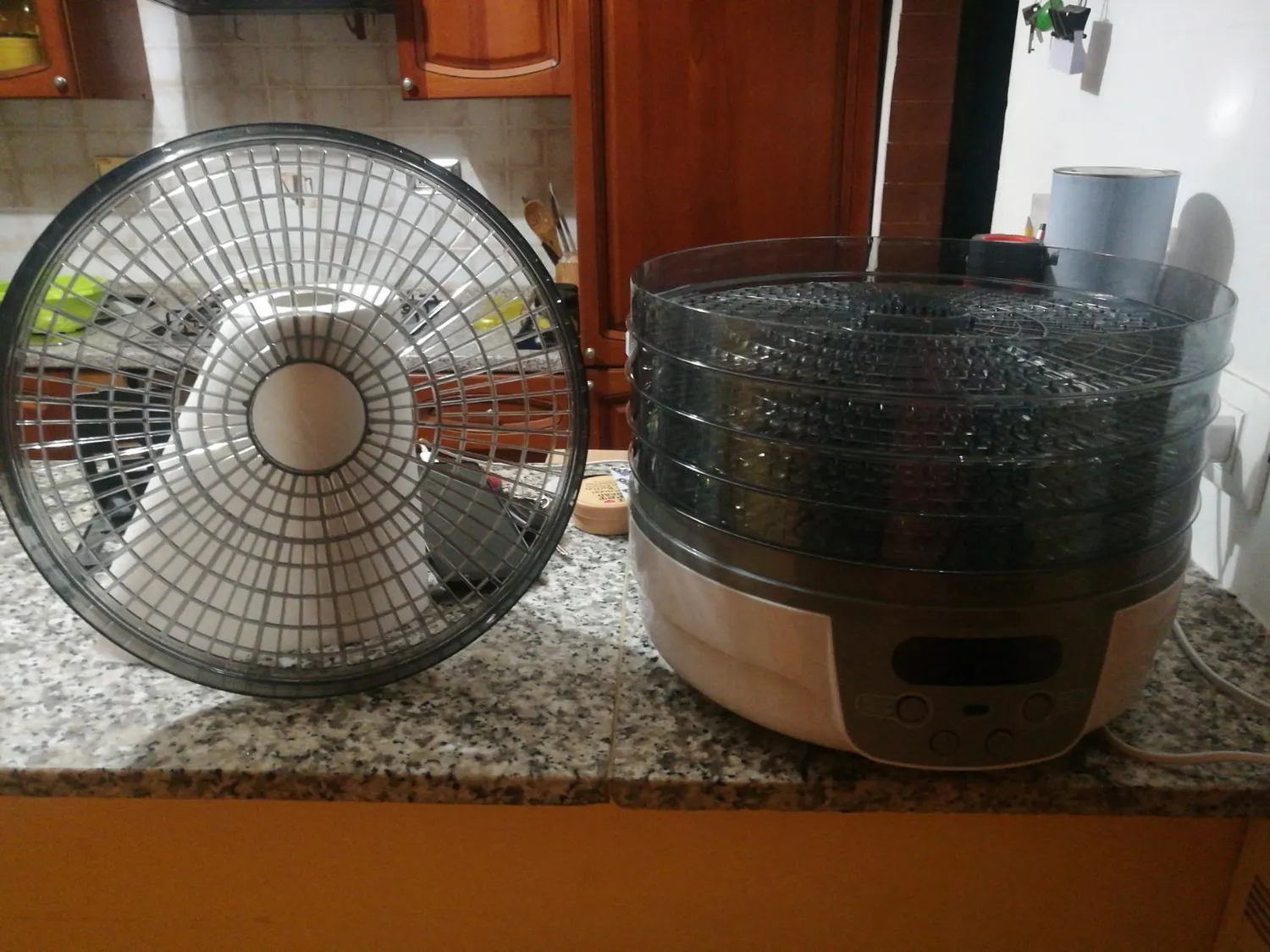H.Koenig DSY700 déshydrateur alimentaire 5 plateaux blanc
