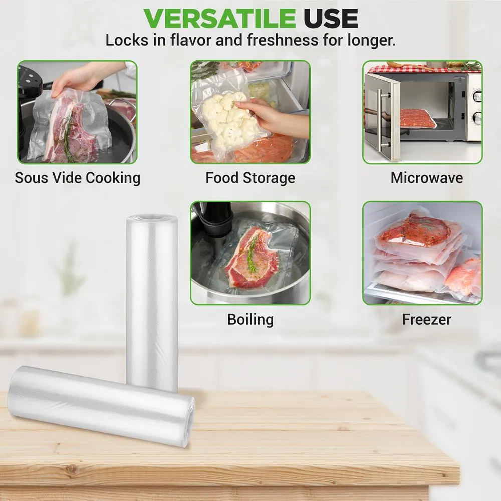 Nutrichef Rouleaux sous vide 2 x 15 m larges 28 cm
