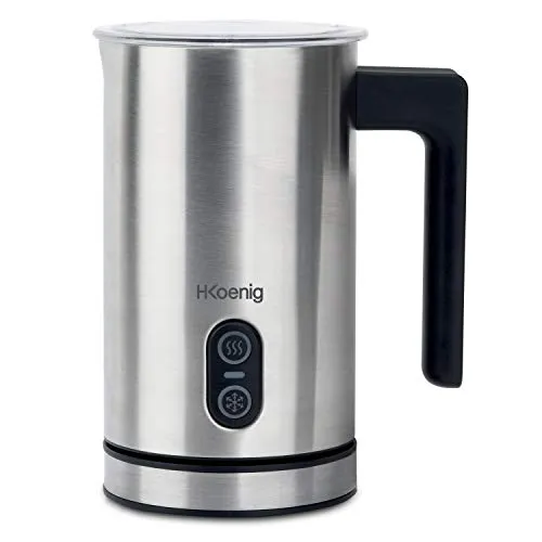 H.Koenig MLK8 mousseur à lait 0,24L inox chaud froid