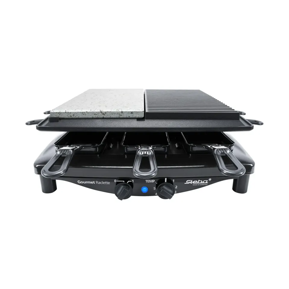 Steba RC 4 Plus appareil à raclette grill pierre 8 personnes