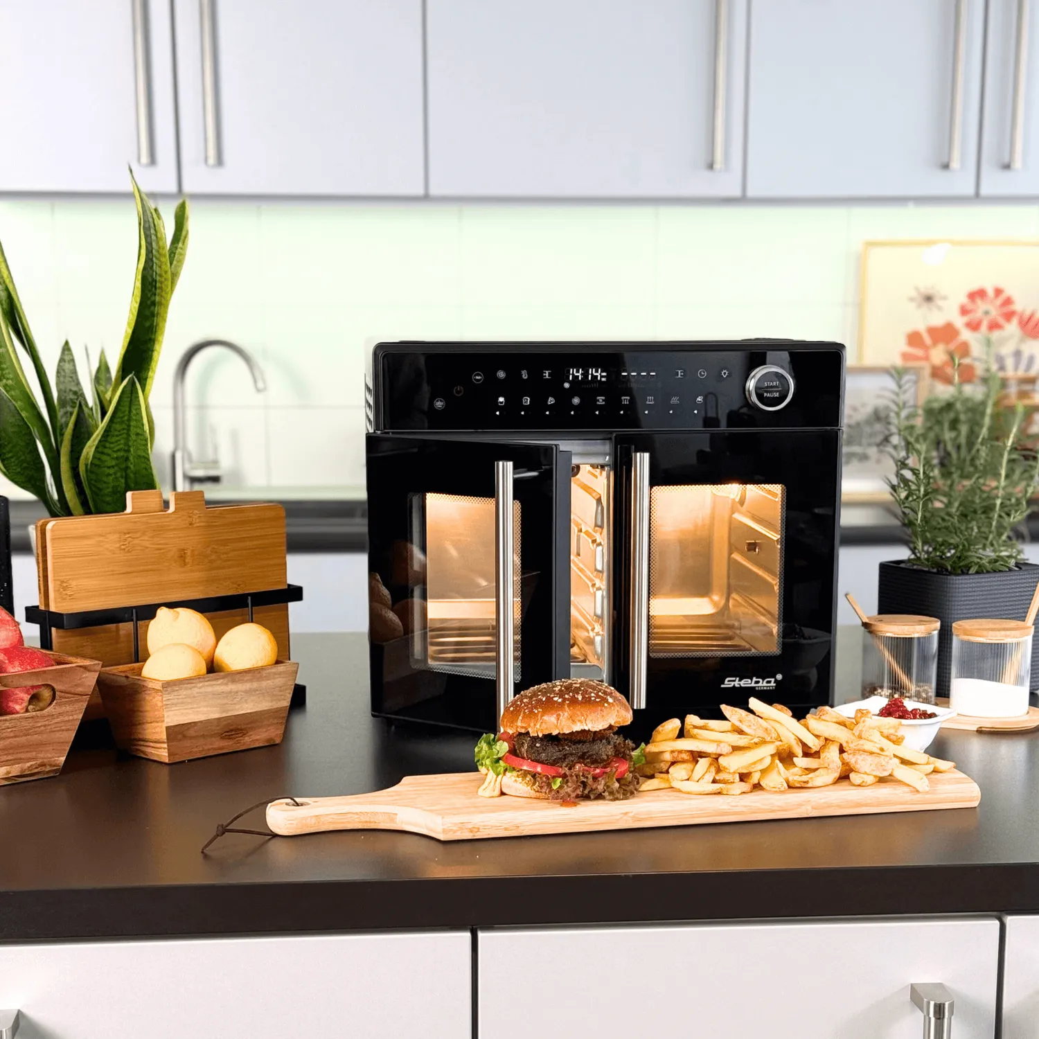 Steba AF 24 Tri-Zone four airfryer grill 24 L
