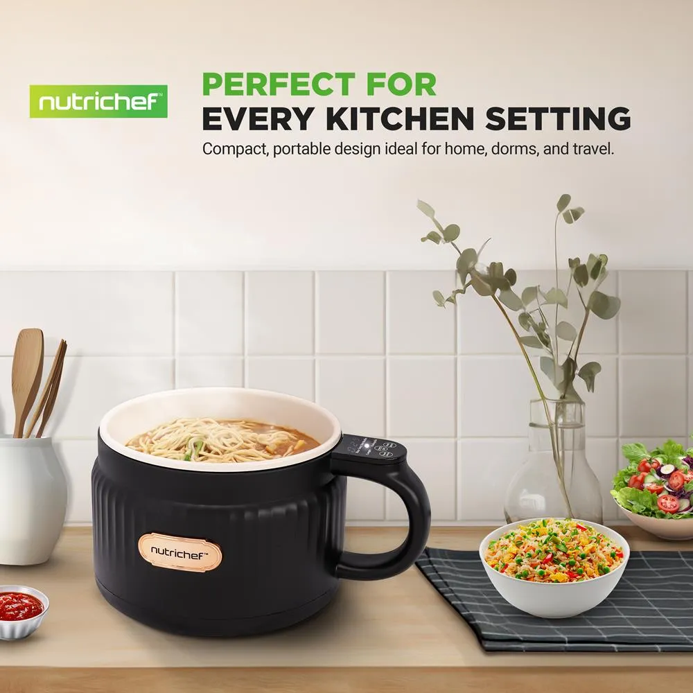 Nutrichef cuiseur à riz électrique céramique 1,6 L 6 modes