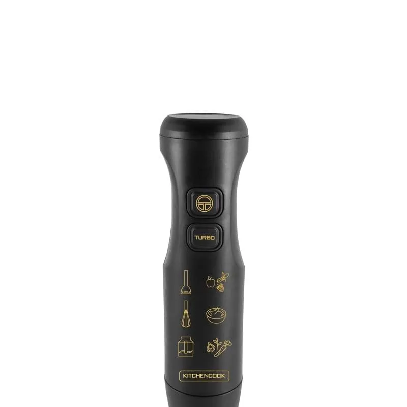 Kitchencook Matt X mixeur plongeant noir 350 W 2 vitesses