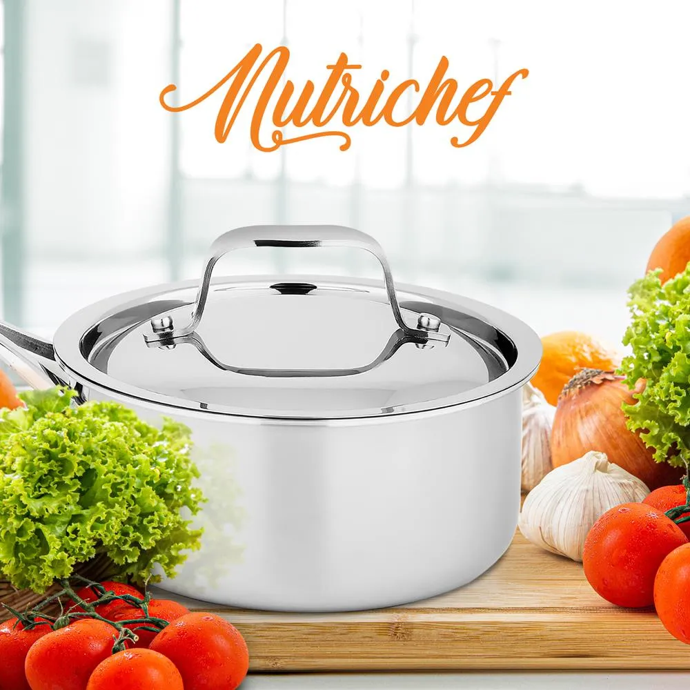 Nutrichef NCSSX45 couvercle casserole 16 cm inox